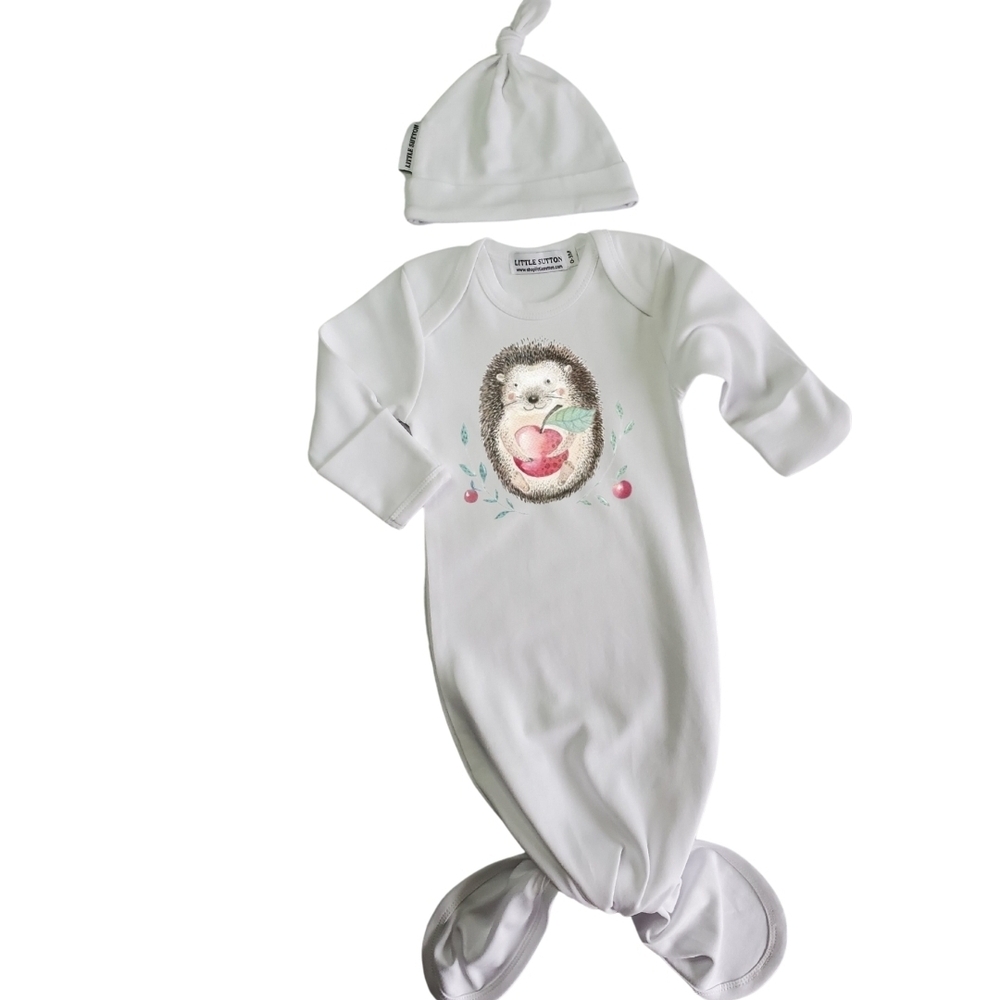 Hedgehog Knotted Gown
